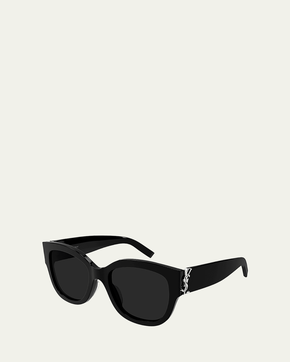 YSL Oversized Acetate Cat-Eye Sunglasses
